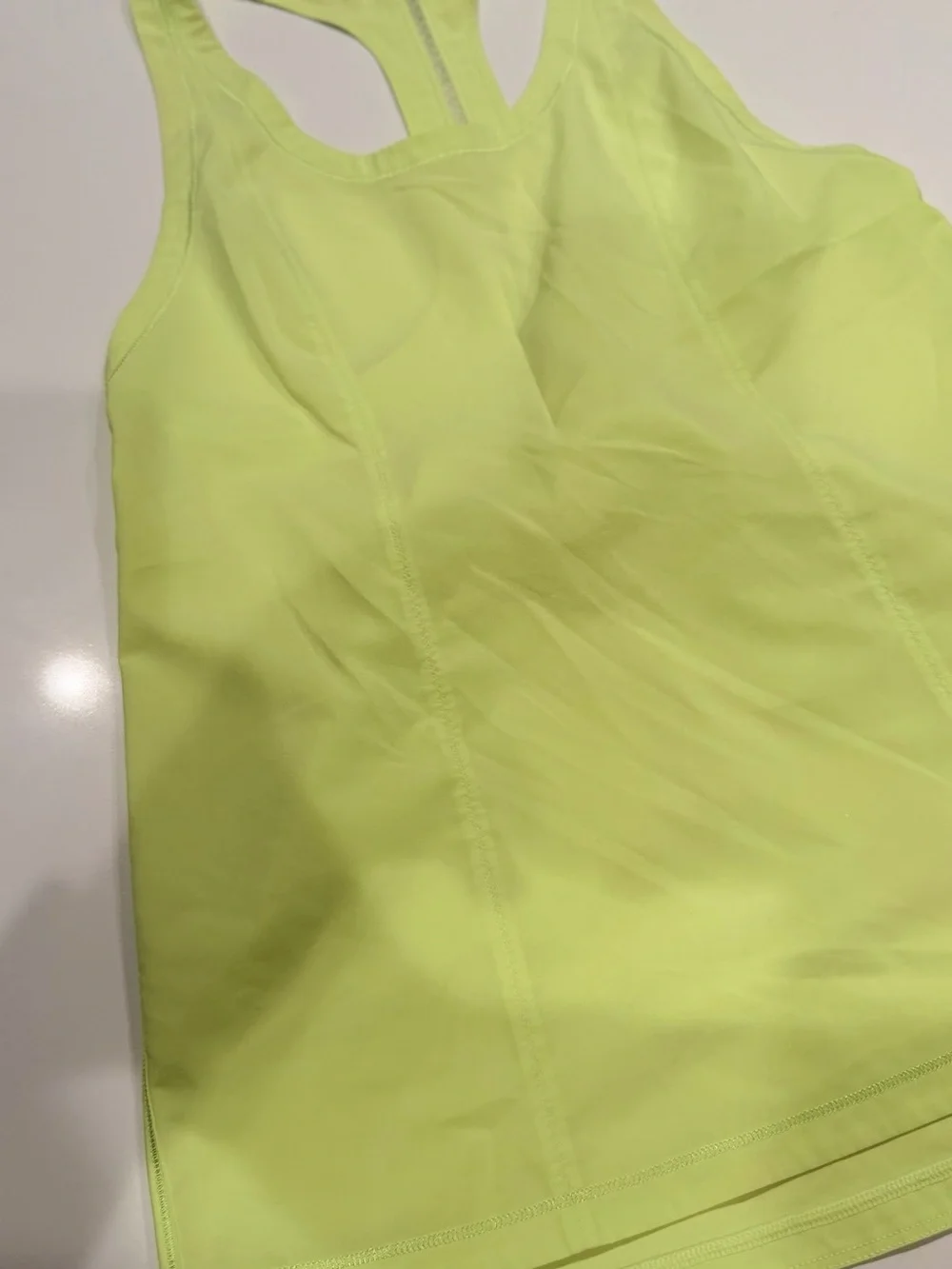 lululemon athletica Lime Green Active Tank